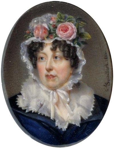 Bracelet with Portrait of Lady Susan Murray by Jean François Gérard Fontallard